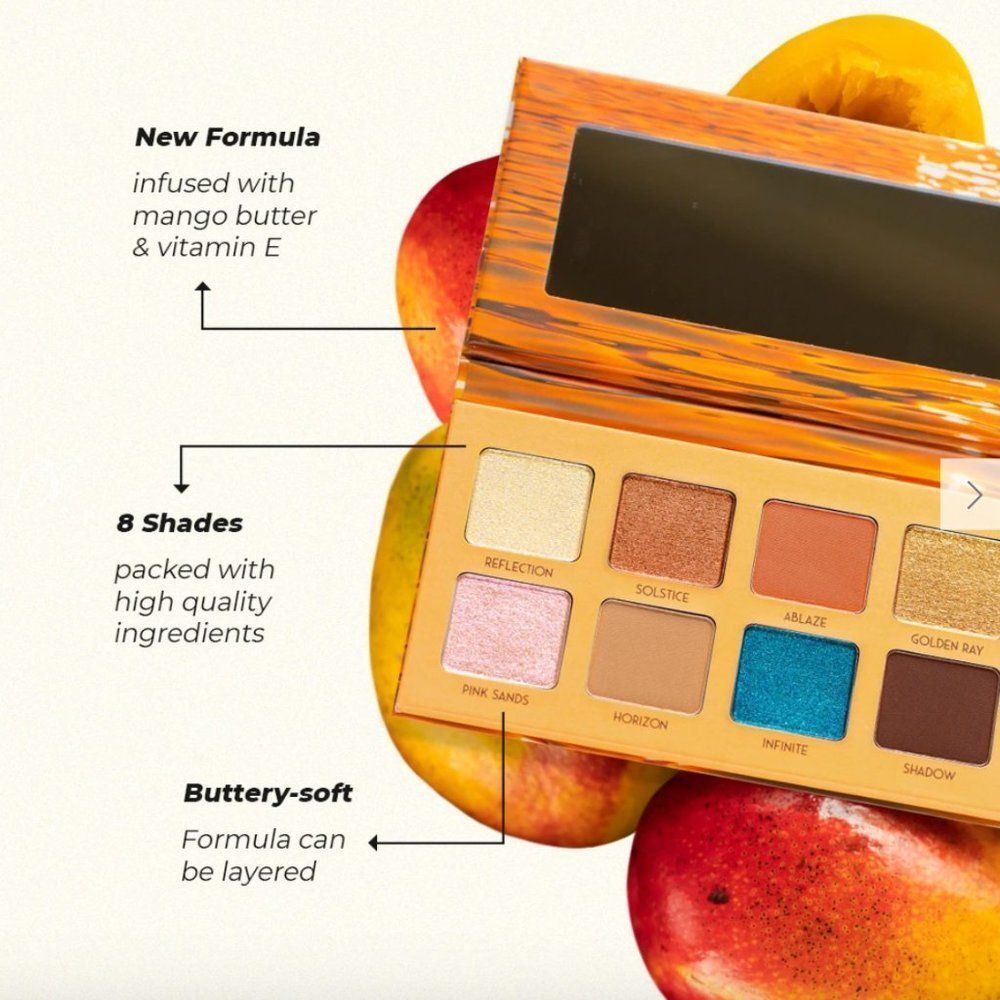 NIB Beauty For Real Golden Hour Eyeshadow Palette - Picture 3 of 12